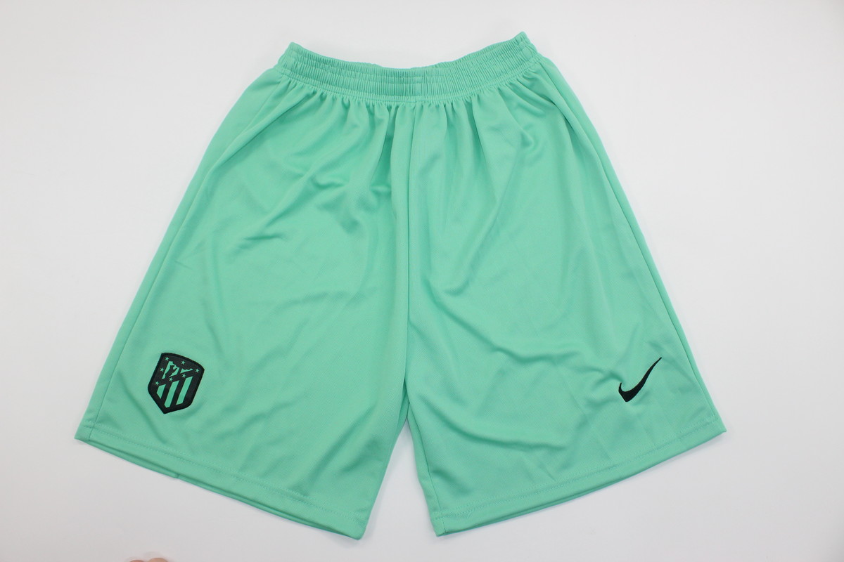 AAA Quality Atletico Madrid 23/24 Third Green Soccer Shorts